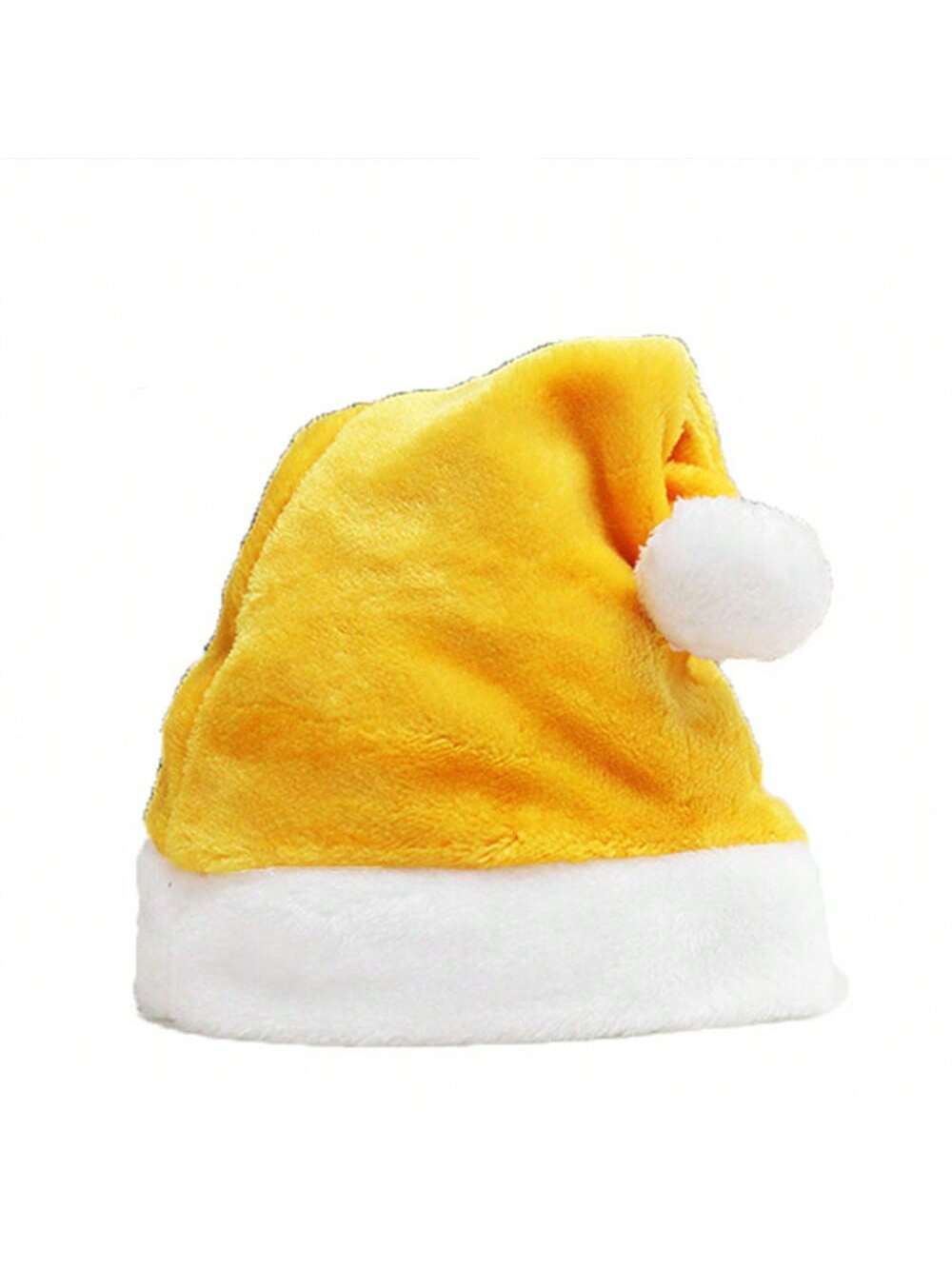 1pc Multi Color Short Frabic Christmas Hats Adults Soft Xmas Santa Claus Hat Noel Decoration Merry Christmas Ornaments Sombrero Santa Hat