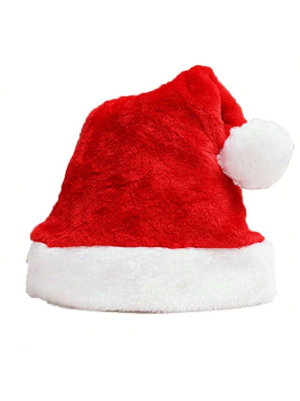 1pc Multi Color Short Frabic Christmas Hats Adults Soft Xmas Santa Claus Hat Noel Decoration Merry Christmas Ornaments Sombrero Santa Hat