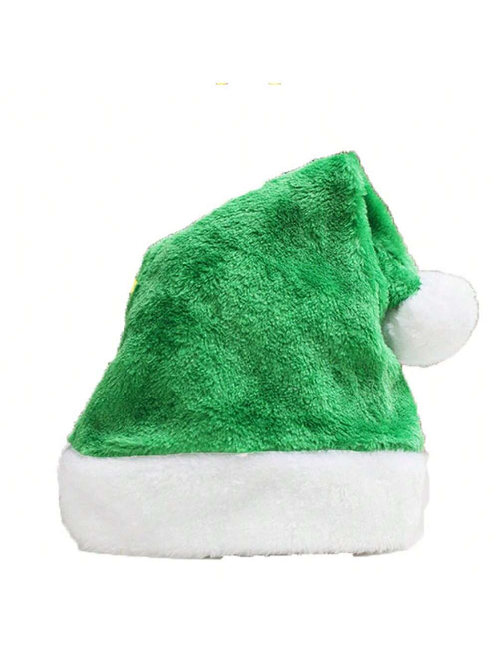 1pc Multi Color Short Frabic Christmas Hats Adults Soft Xmas Santa Claus Hat Noel Decoration Merry Christmas Ornaments Sombrero Santa Hat